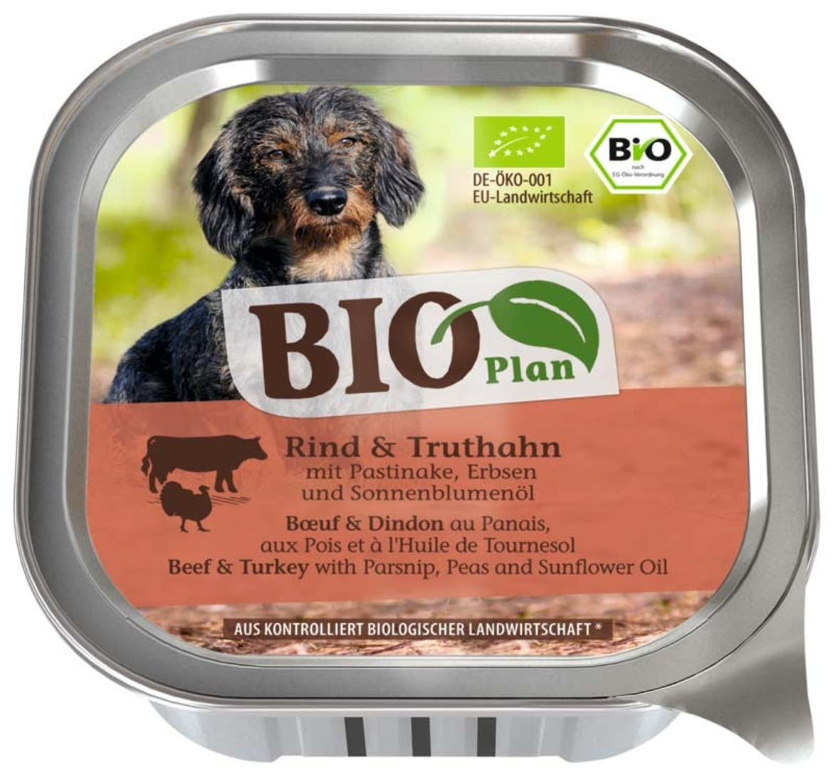 BioPlan kutya tálka adult marha& pulyka