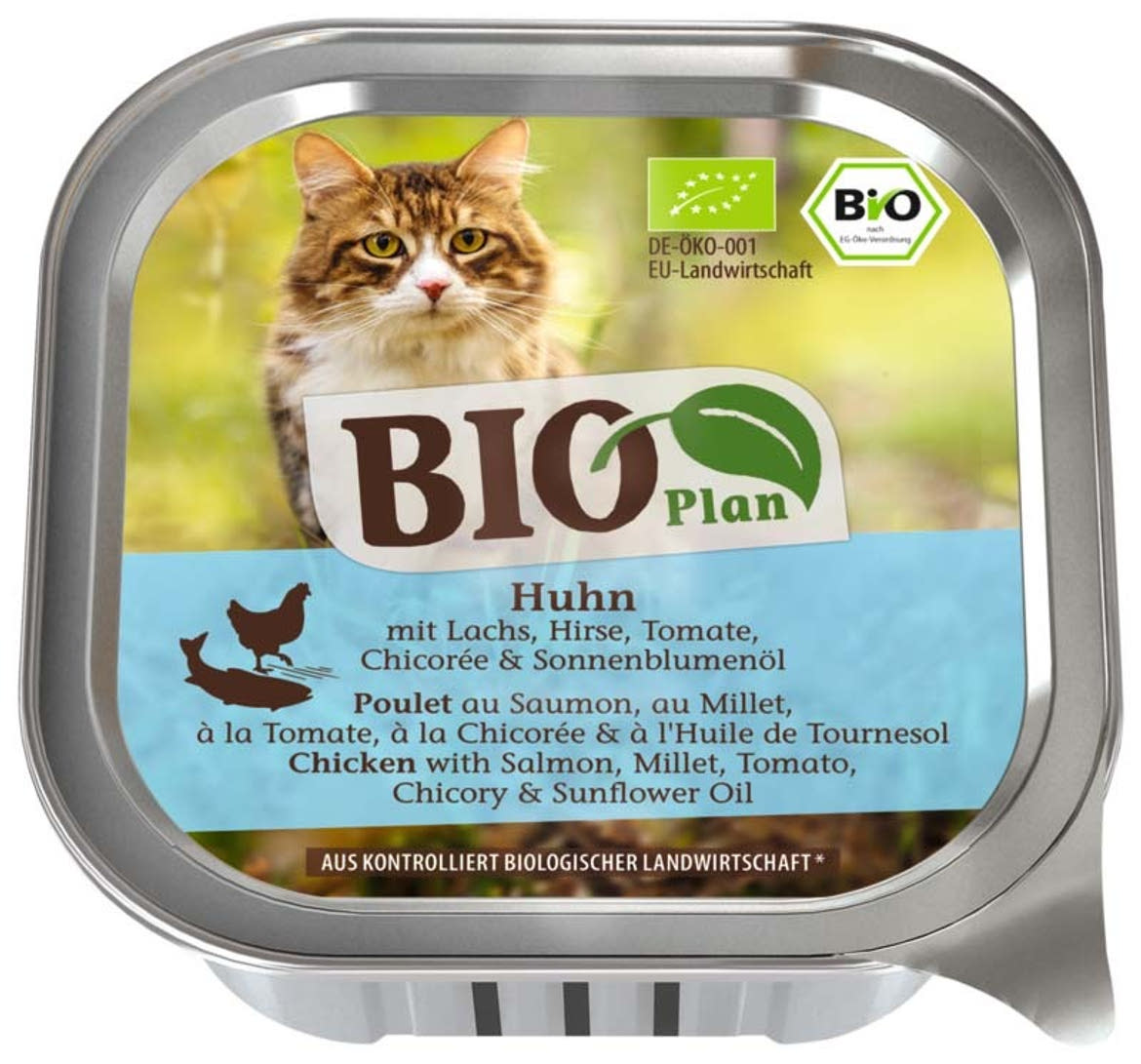 BioPlan macska tálka adult csirke& lazac