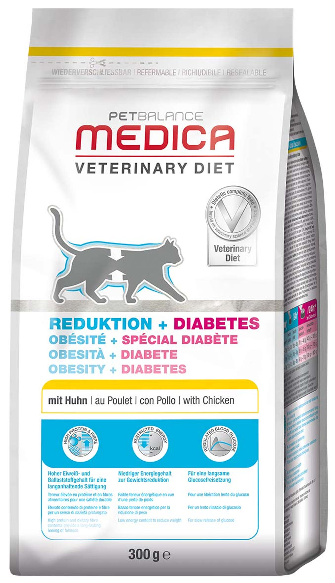 PetBalance Medica száraz macskaeledel diabétesz&súlycsökkentő csirke