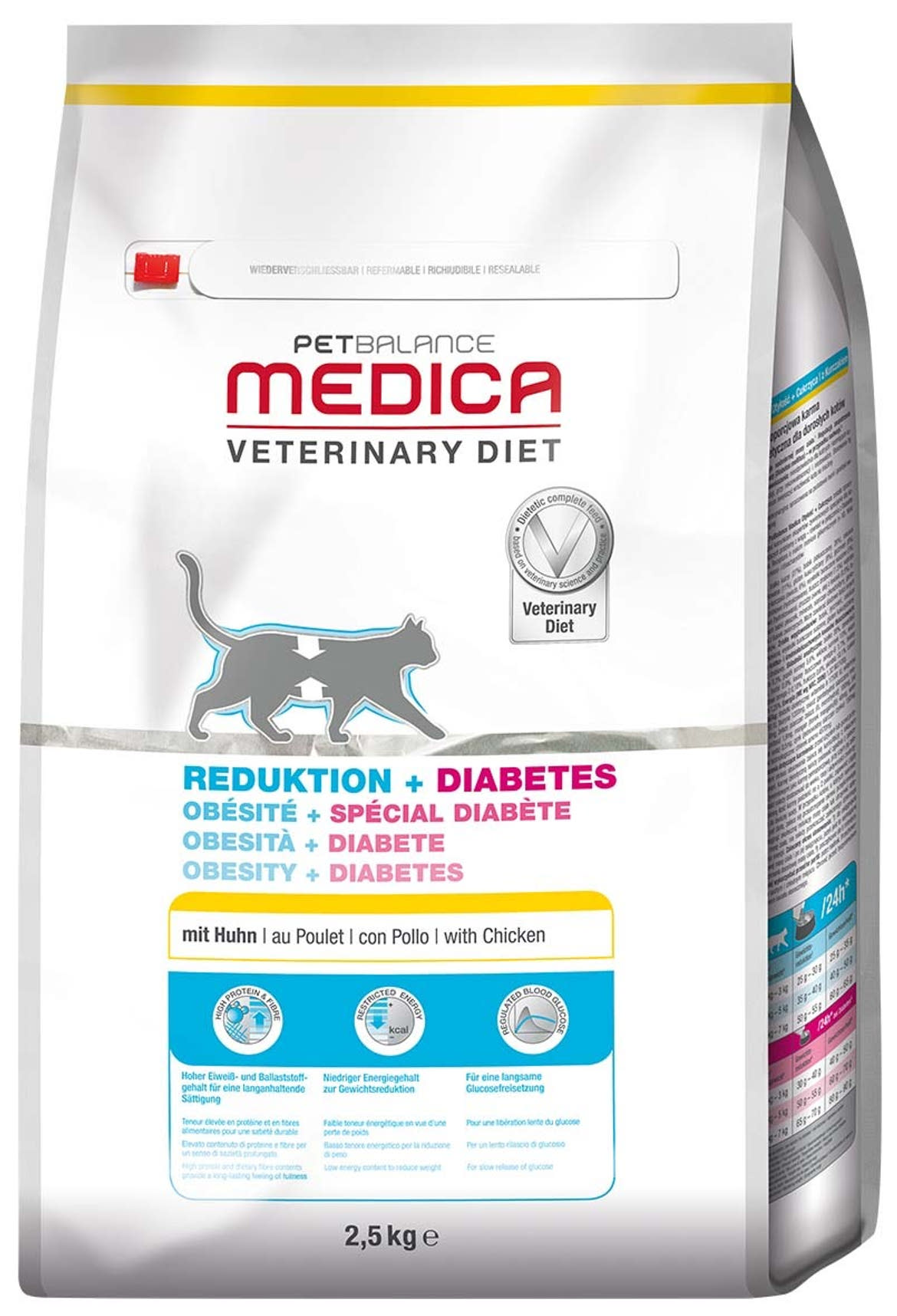 PetBalance Medica száraz macskaeledel diabétesz&súlycsökkentő csirke
