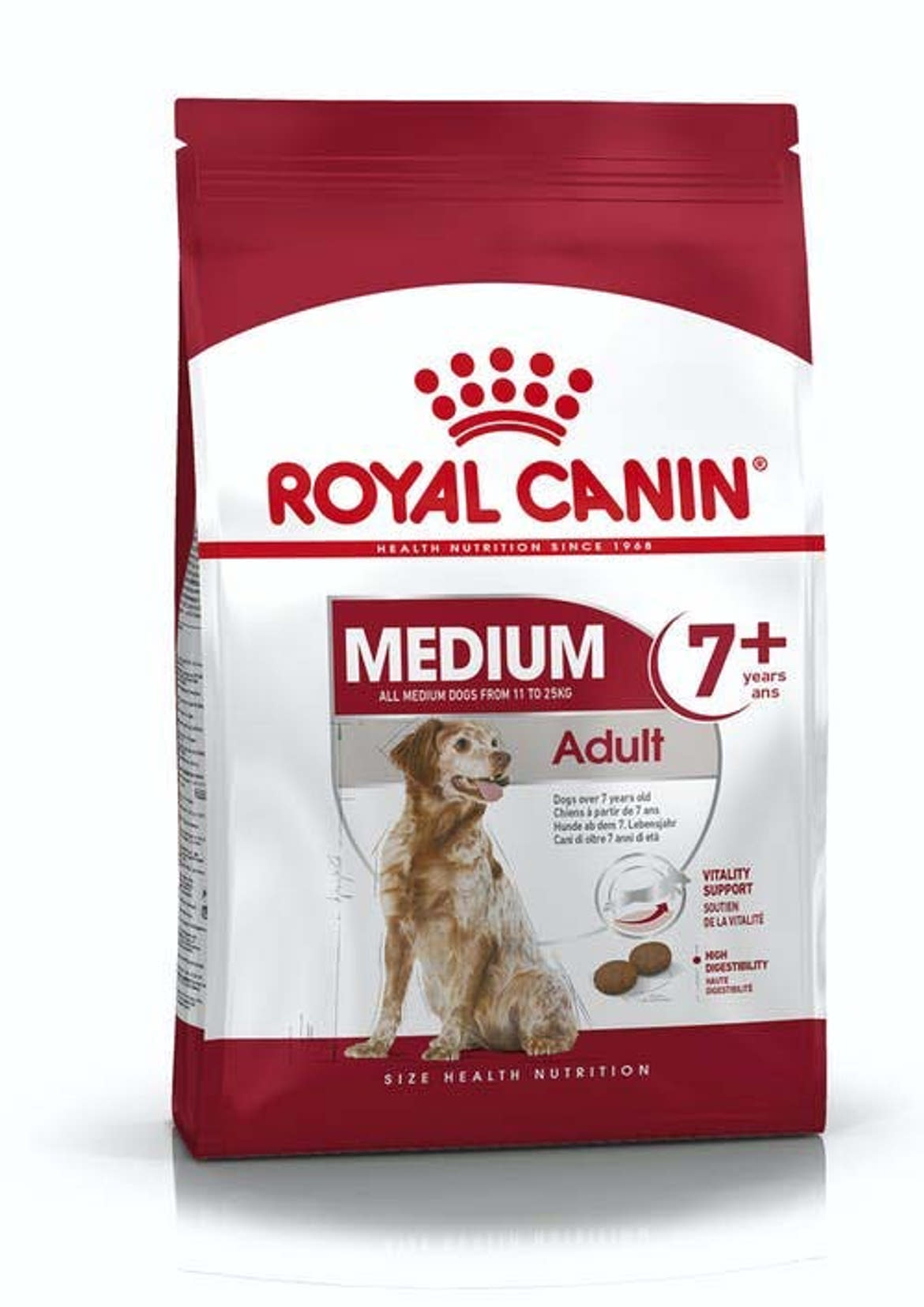 Royal Canin Size Health Nutrition Medium adult 7+ száraz kutyaeledel