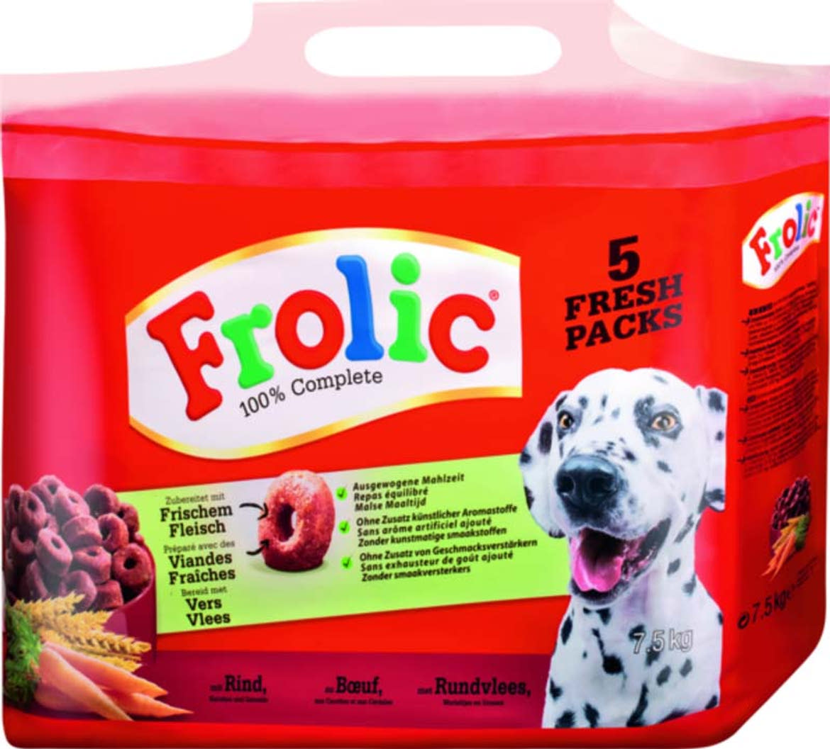 FROLIC kutya szárazeledel marha&répa