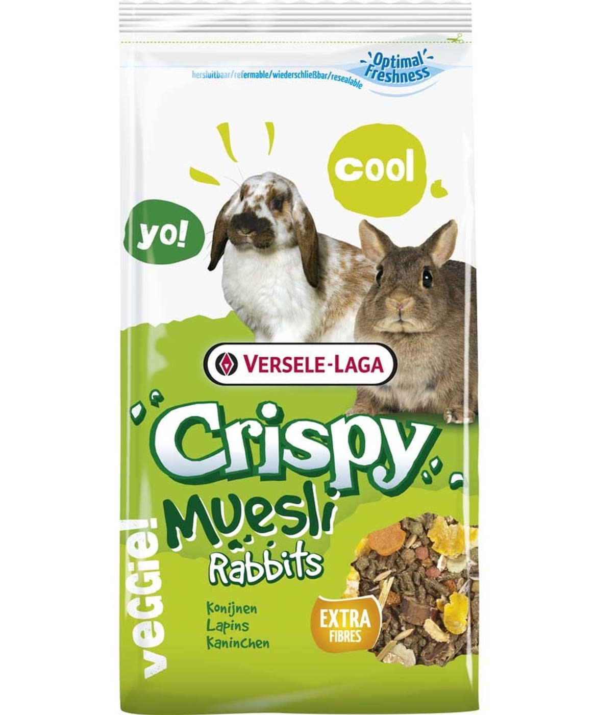 Versele-Laga Crispy Muesli eledel (törpe)nyúlnak