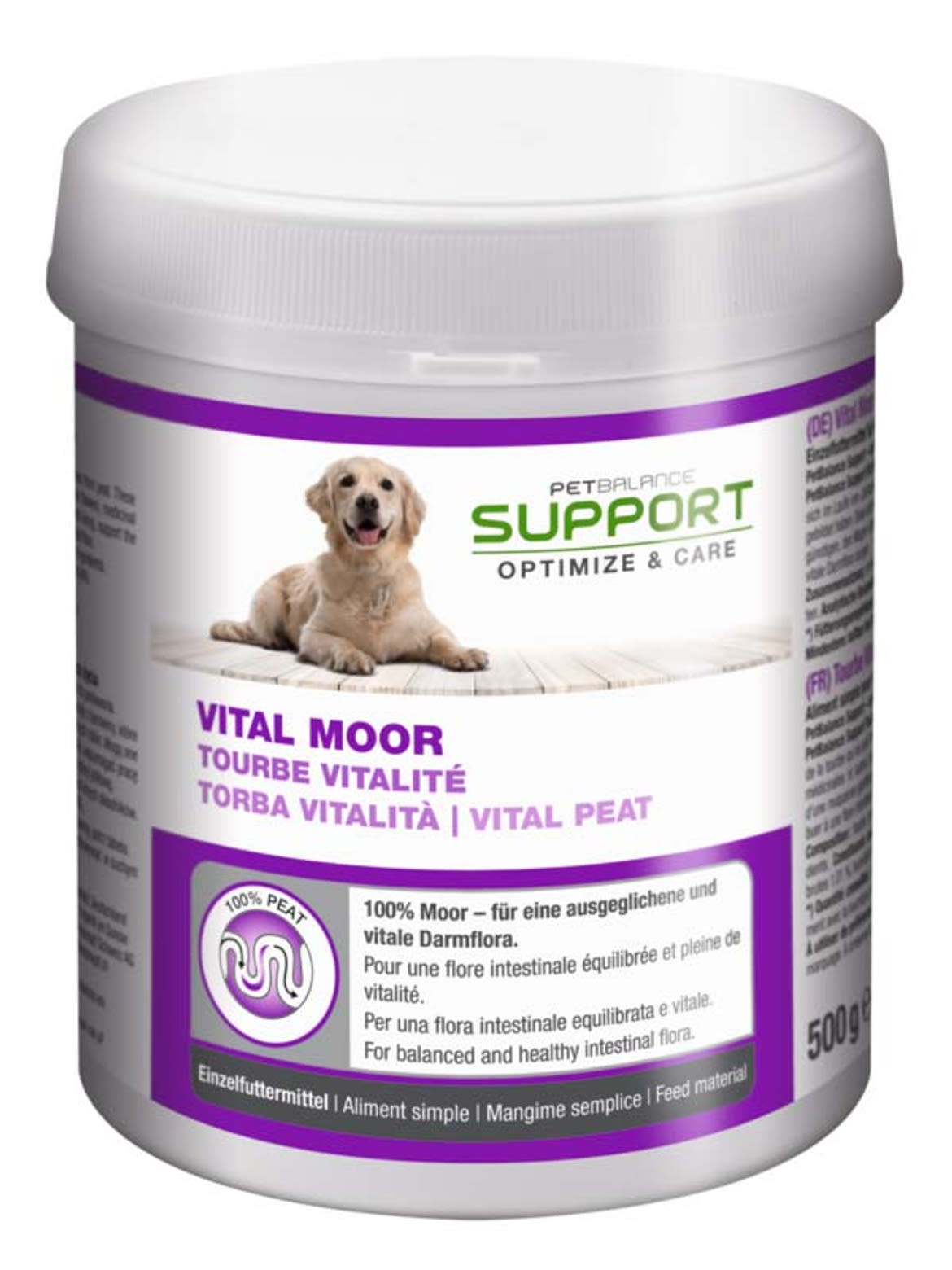 PetBalance Support kutya por emésztés Vital Moor