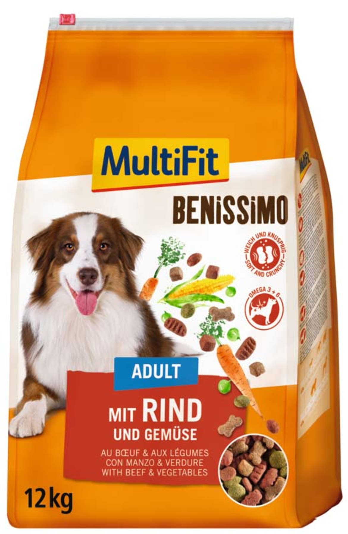 MultiFit Benissimo kutya szárazeledel adult