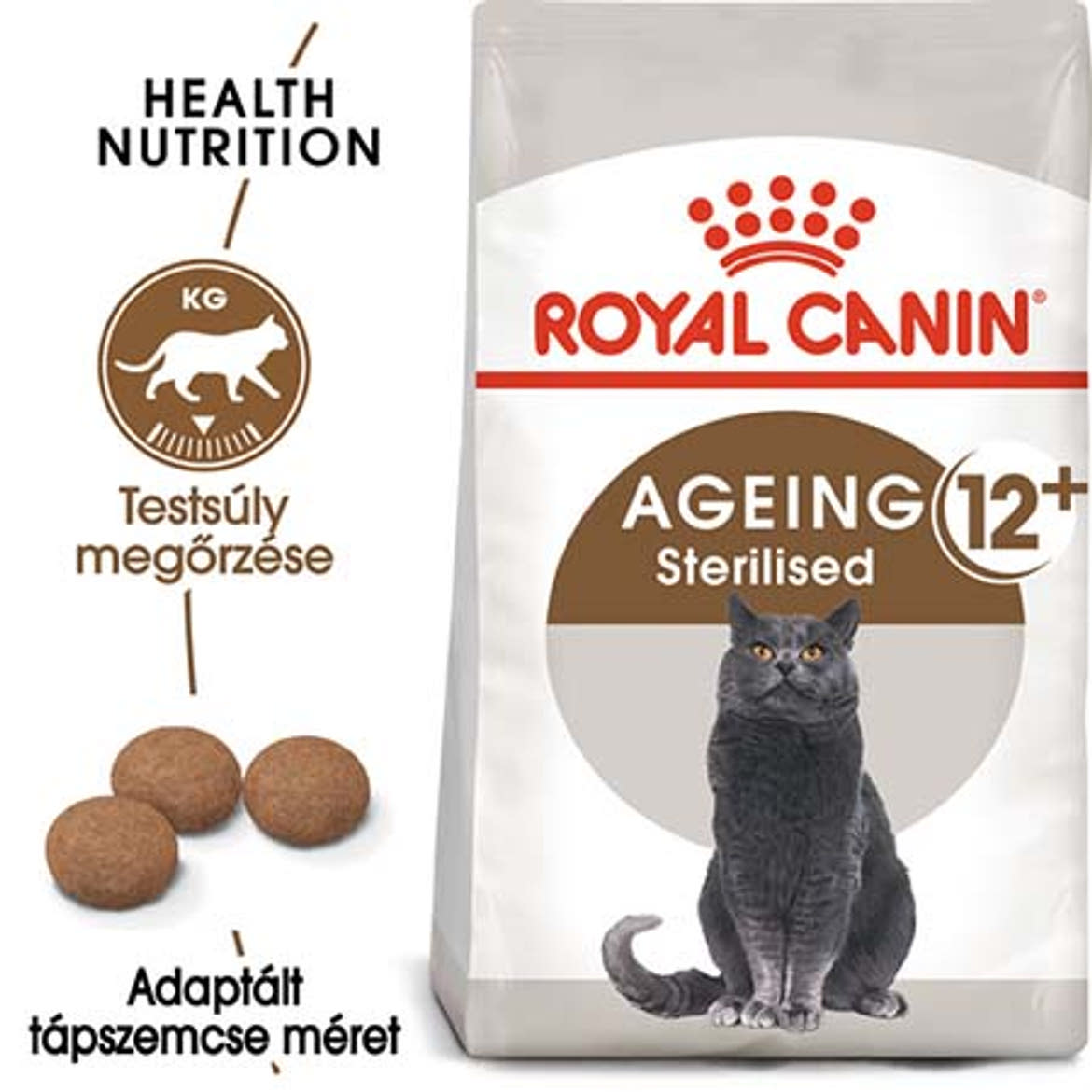 Royal Canin Feline Health Nutrition Sterilised Ageing 12+ száraz macskaeledel