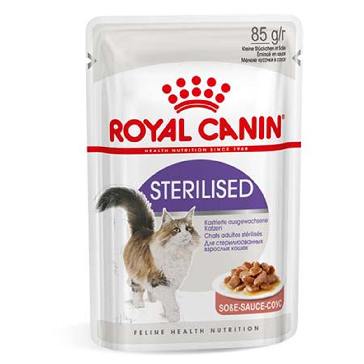 Royal Canin Feline Health Nutrition macska tasak adult Steril gravy