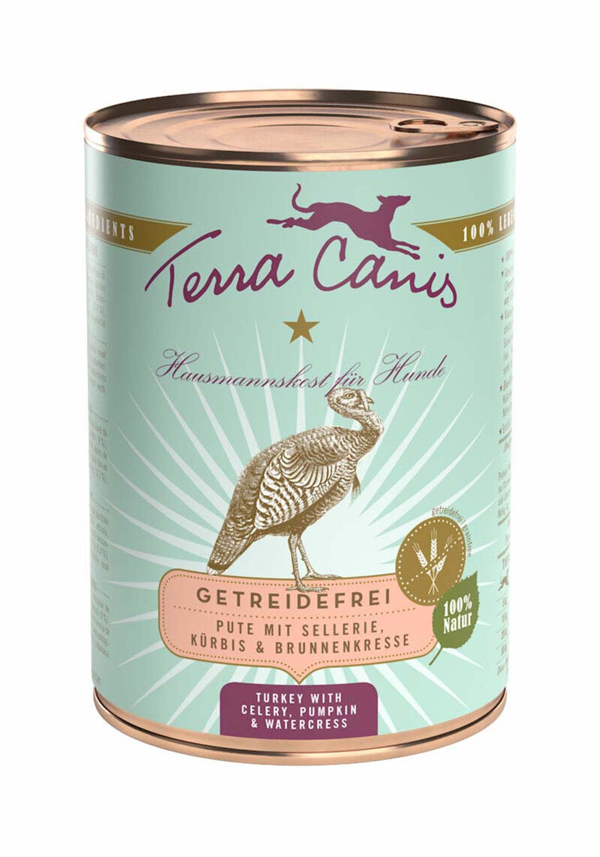 Terra Canis kutya konzerv pulyka&zeller