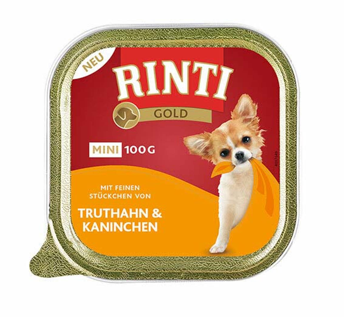 RINTI Gold kutya tálka mini pulyka&nyúl