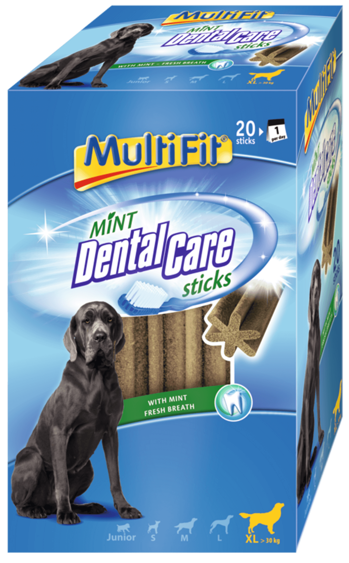 MultiFit DentalCare kutya jutalomfalat MP Sticks XL
