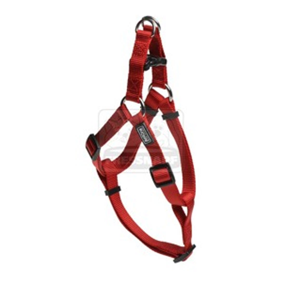 AniOne kutya OneTouch hám Classic nejlon piros M/65cm