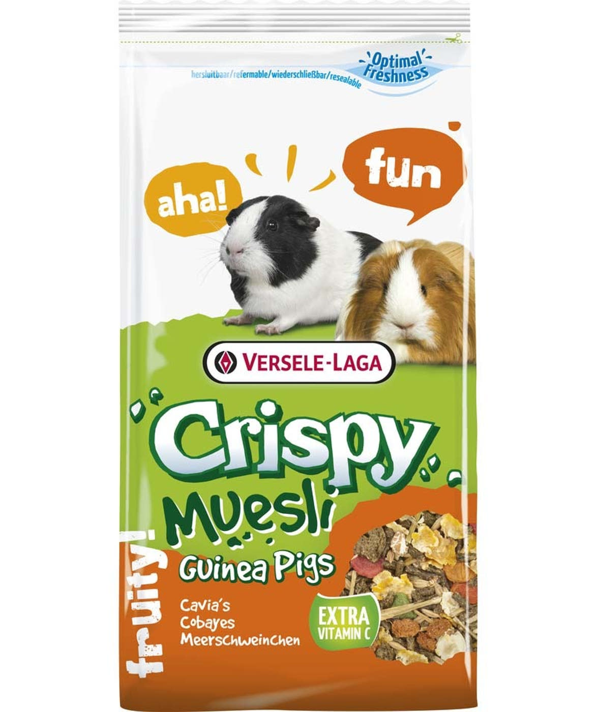 Versele-Laga Crispy Muesli eledel tengerimalacnak