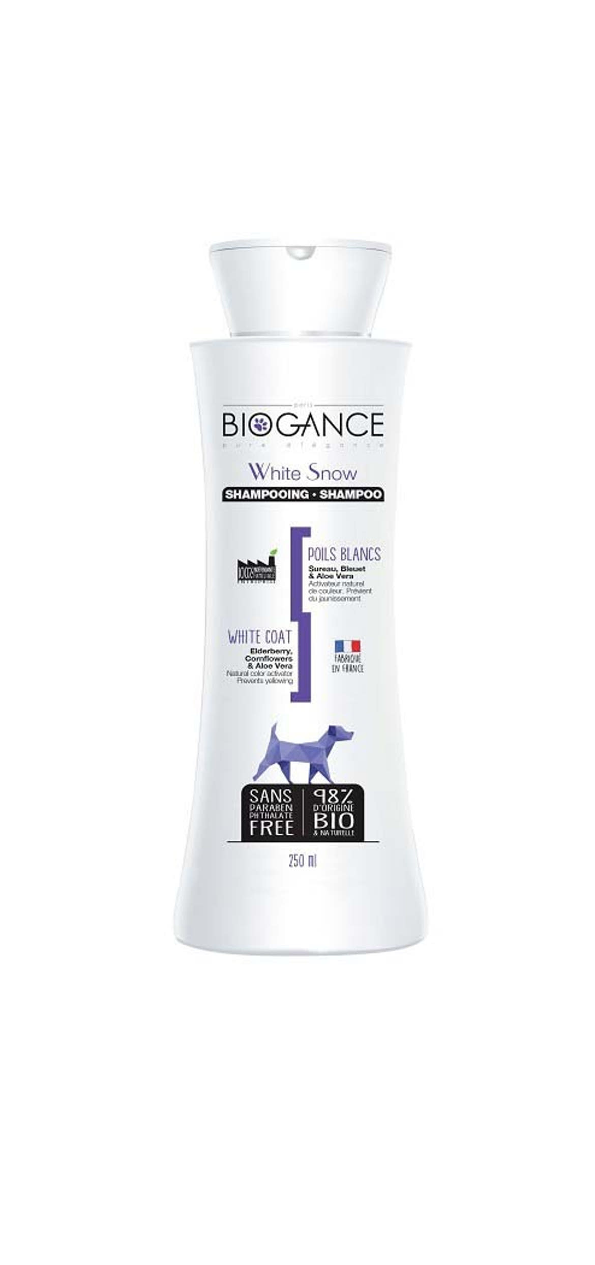 Biogance kutyasampon világos szőrre