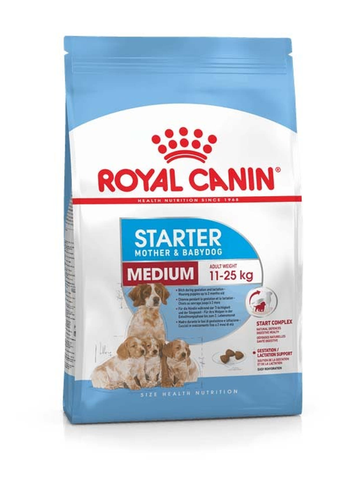 Royal Canin Size Health Nutrition Medium starter Mother& Babydog száraz kutyaeledel