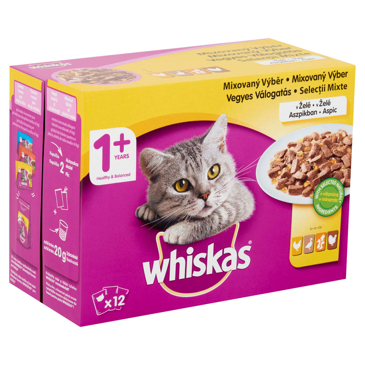 Whiskas macska tasak MP szárnyas 12x100g