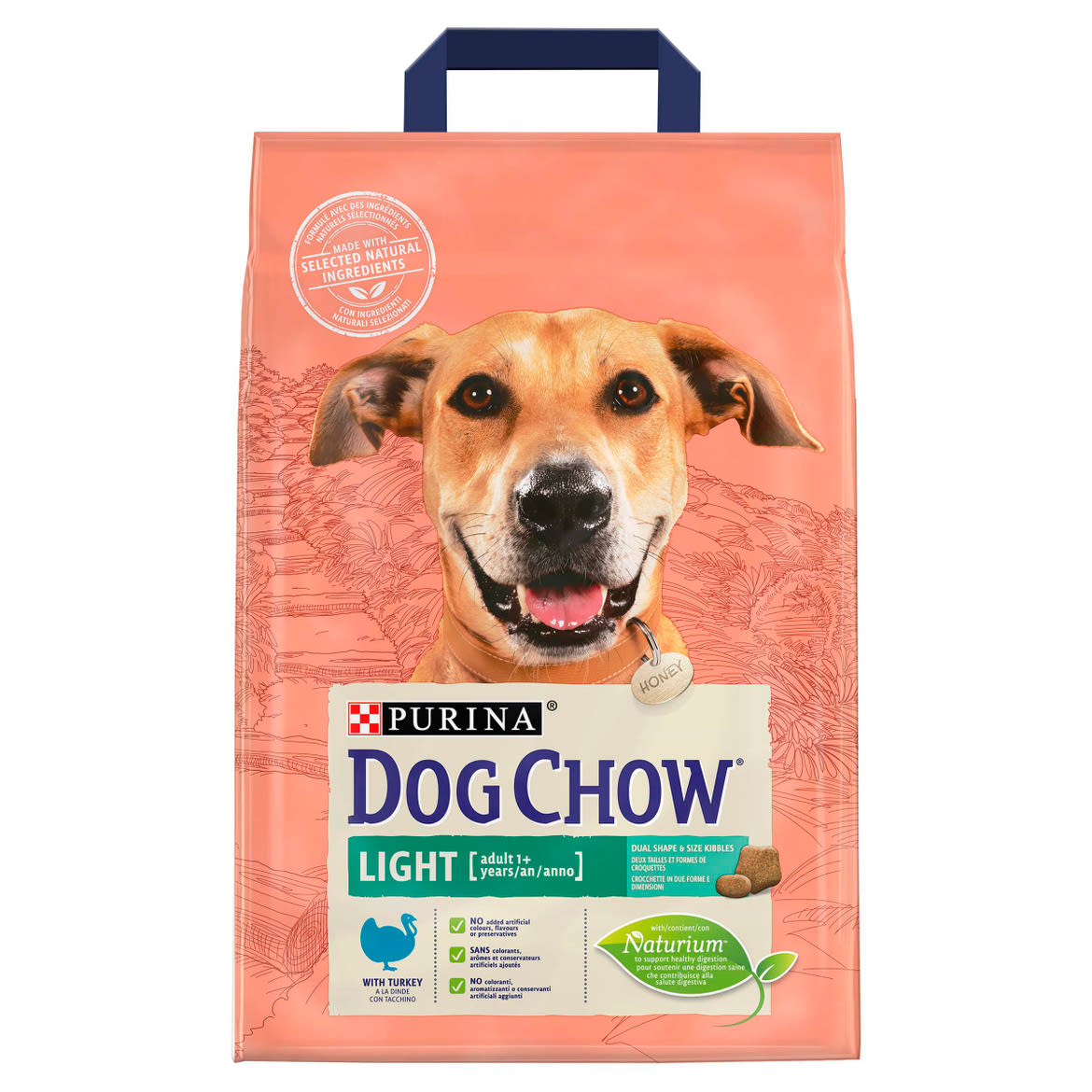 Dog Chow kutya szárazeledel light pulyka