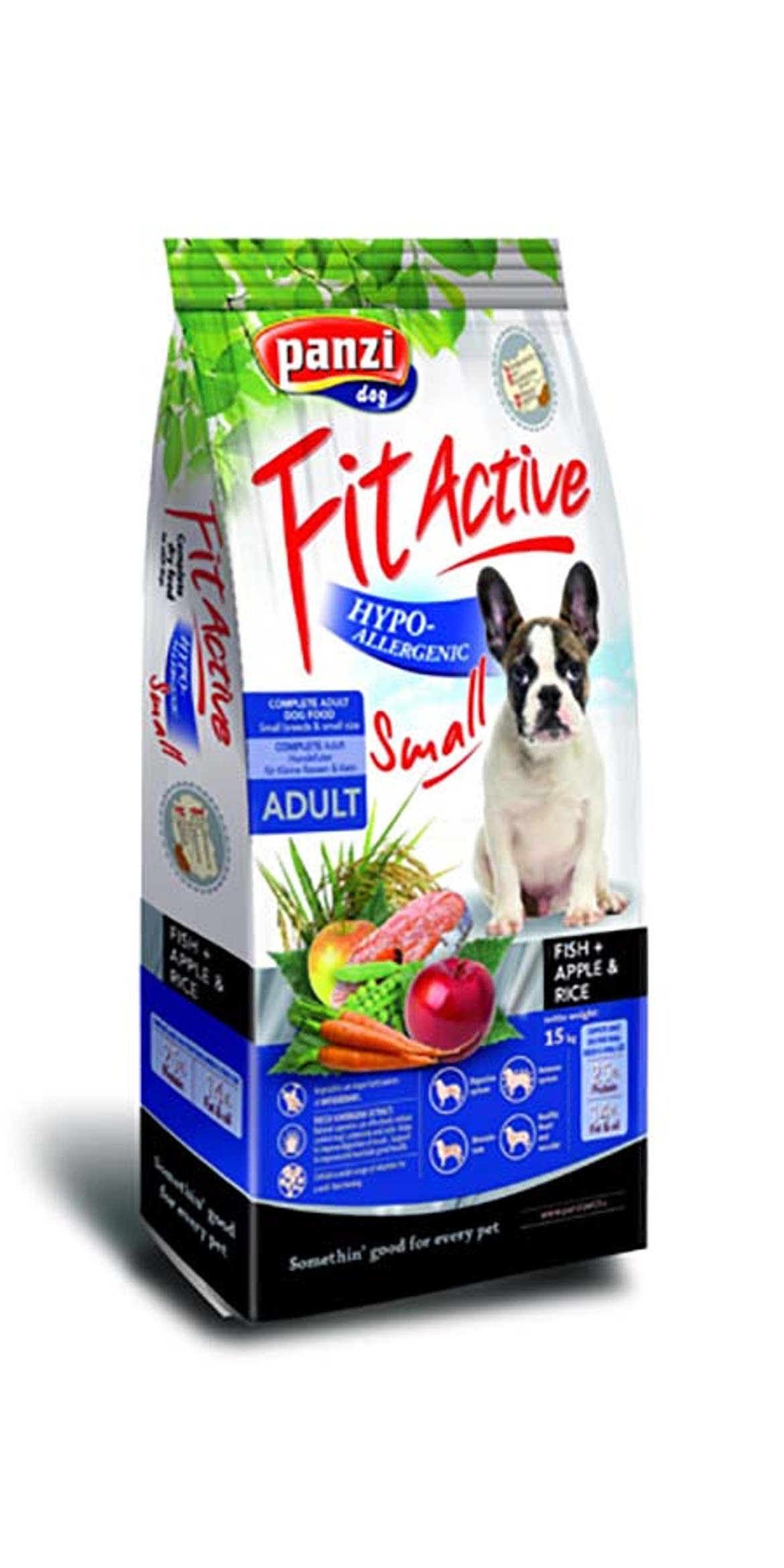 FitActive Hypoallergenic kutya szárazeledel small hal&alma&rizs