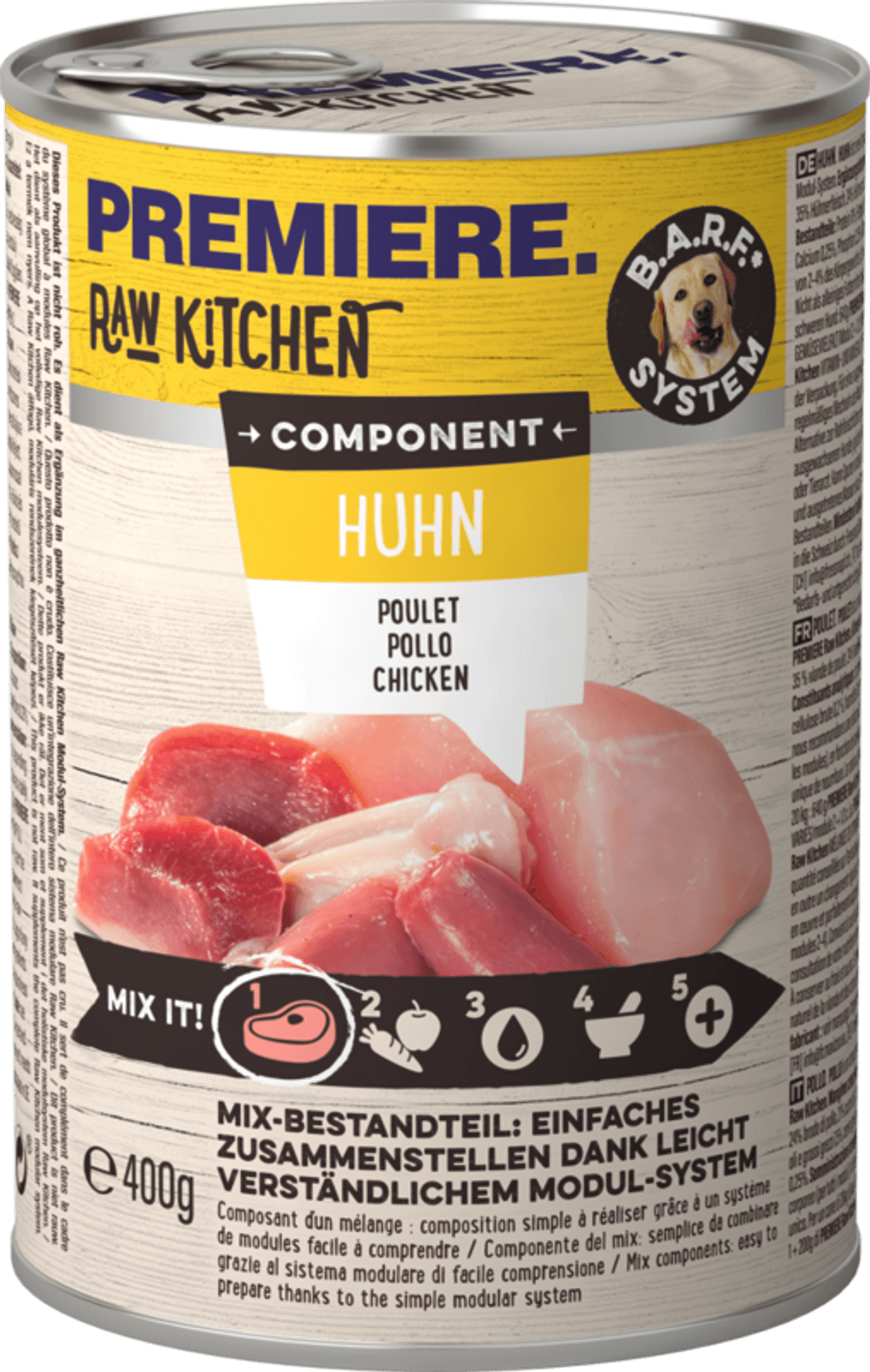 Premiere Raw Kitchen kutya konzerv csirke