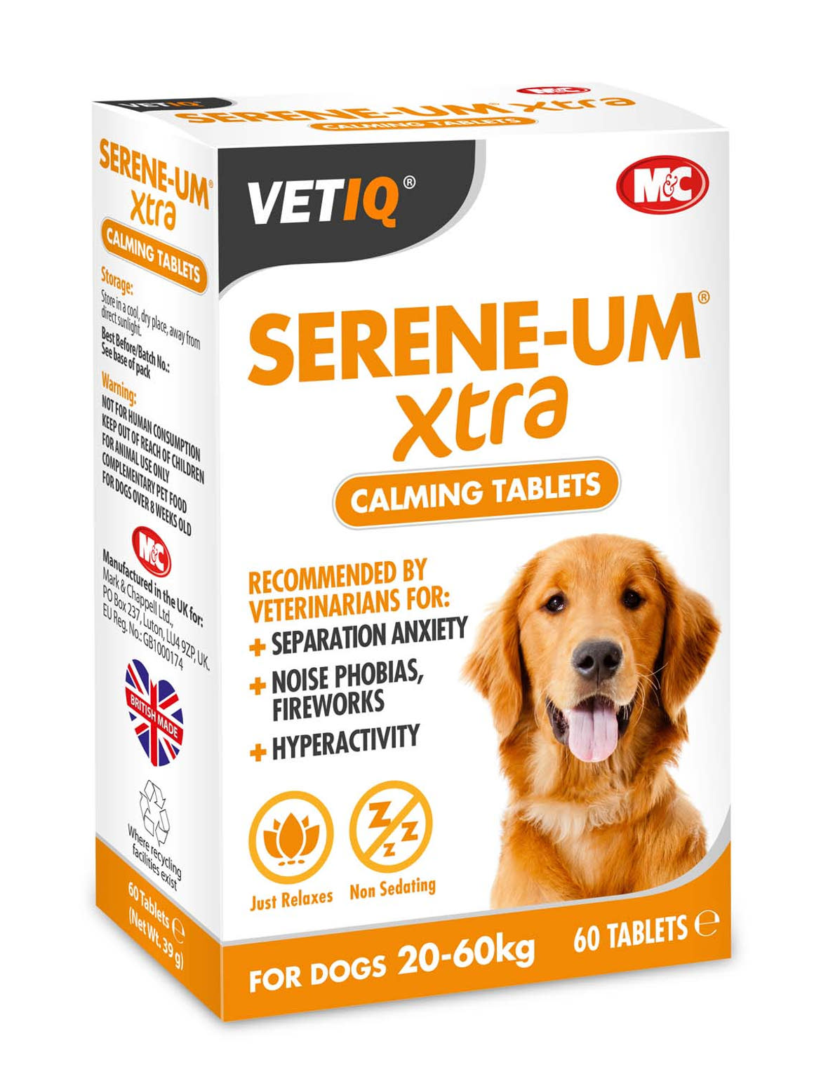 VetIQ Serene-UM Extra tabletta