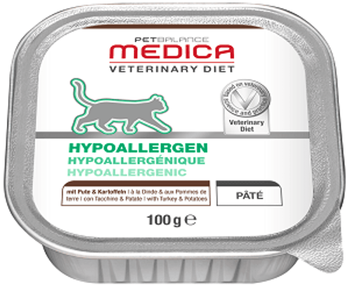 PetBalance Medica macska tálka hipoallergén pulyka&burgonya