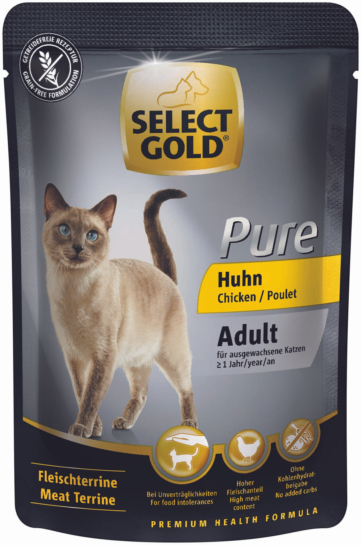 Select Gold Pure macska tasak adult csirke