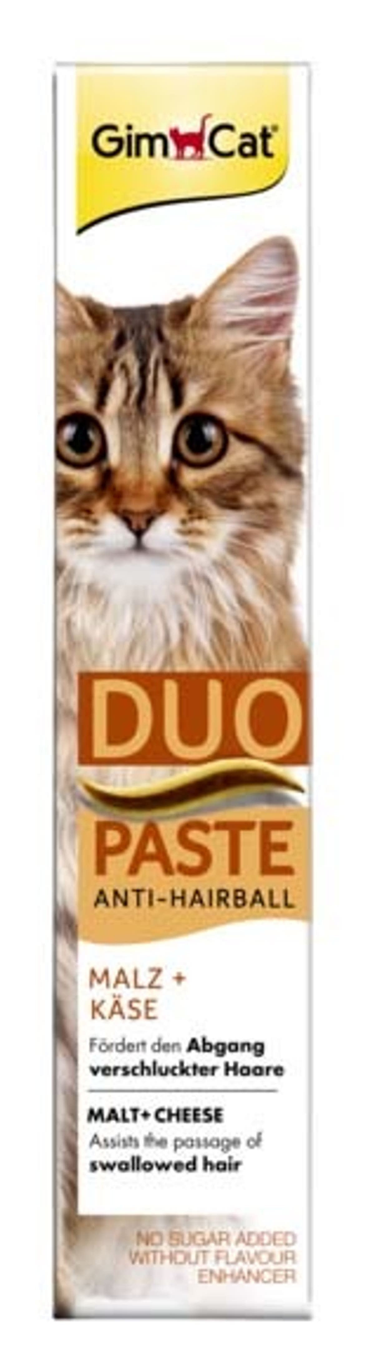 GimCat Duo macska paszta anti-hairball sajt& maláta