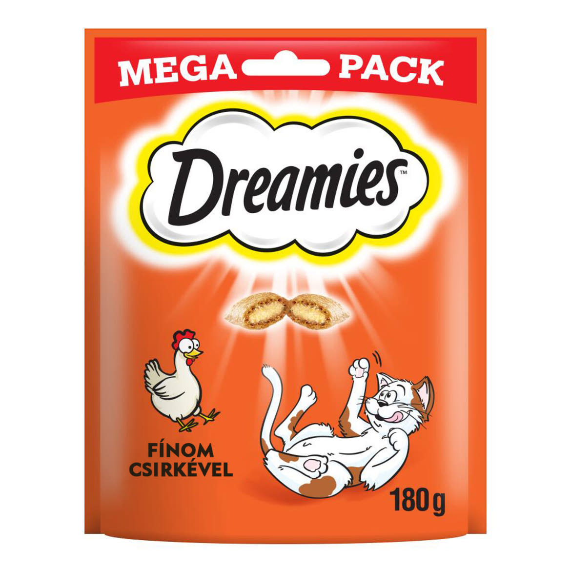 Dreamies macska jutalomfalat MEGA csirke