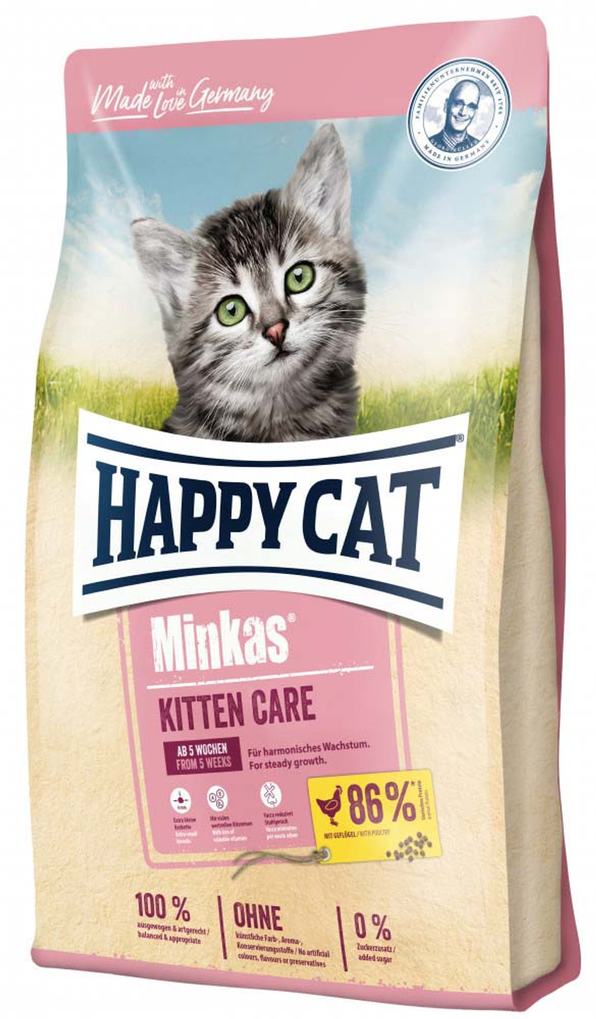 Happy Cat Minkas Kitten száraz macskaeledel
