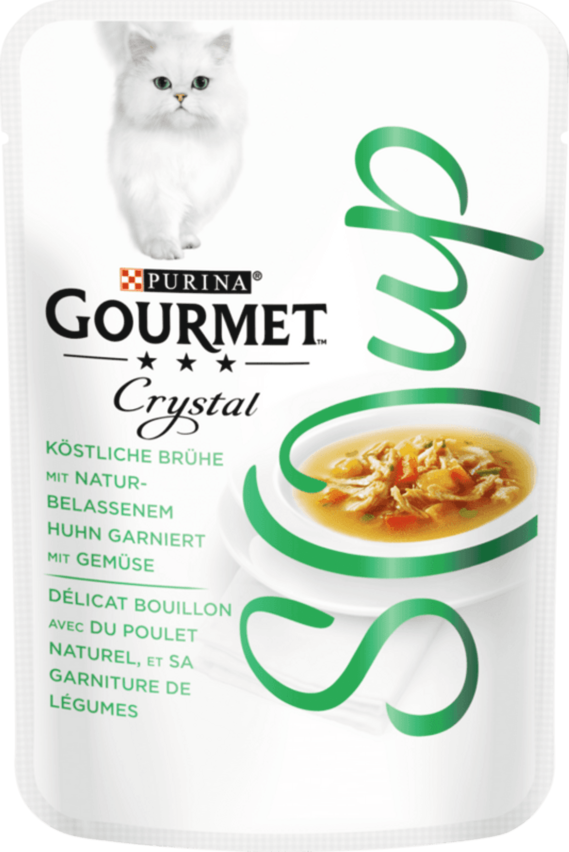Gourmet Soup macska tasak csirke& zöldség