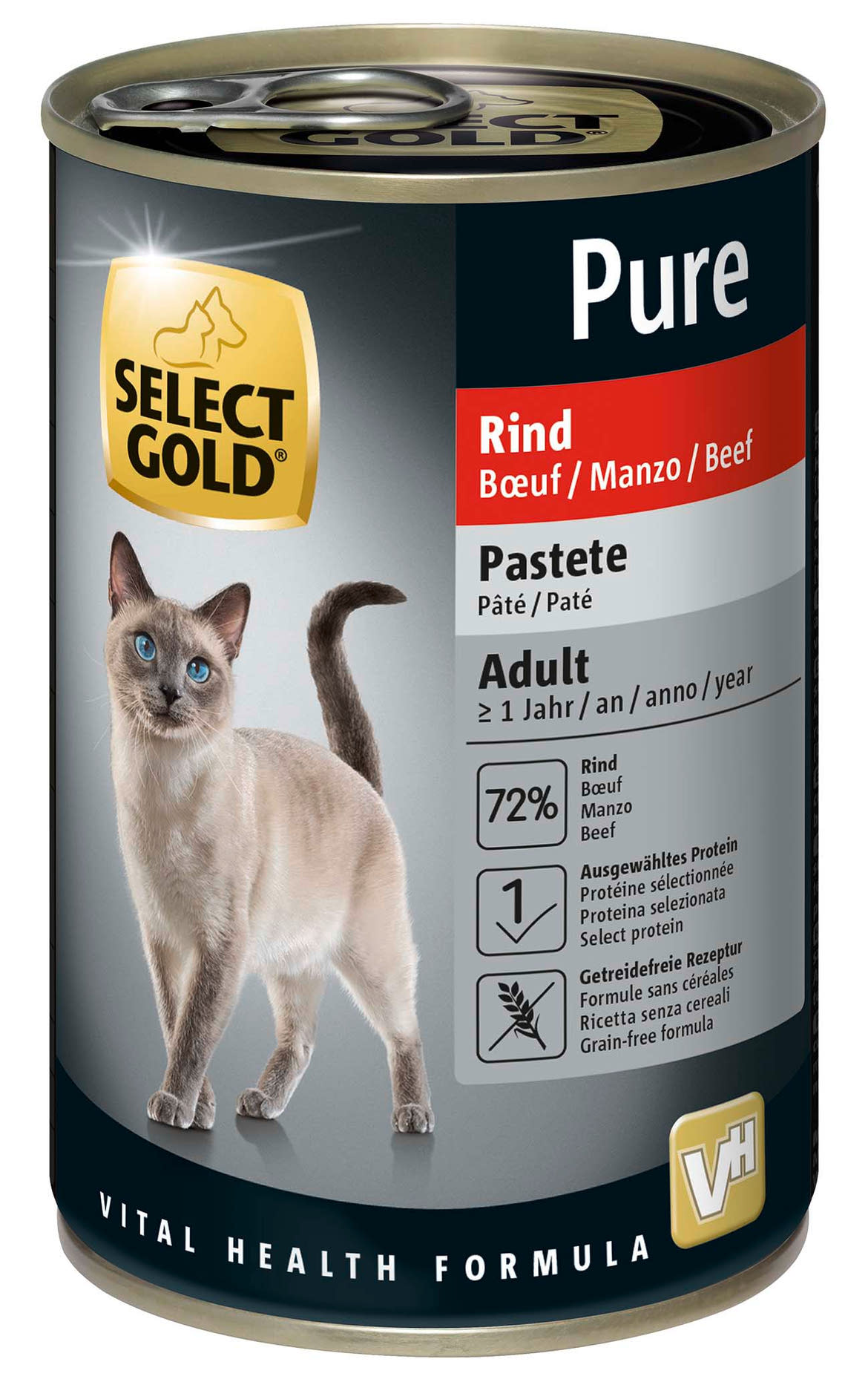 Select Gold Pure macska konzerv adult marha