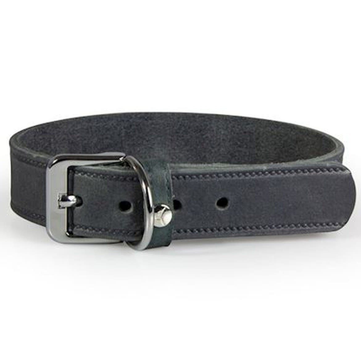 Das Lederband kutyanyakörv Weinheim széles gránitszürke 42-48cm