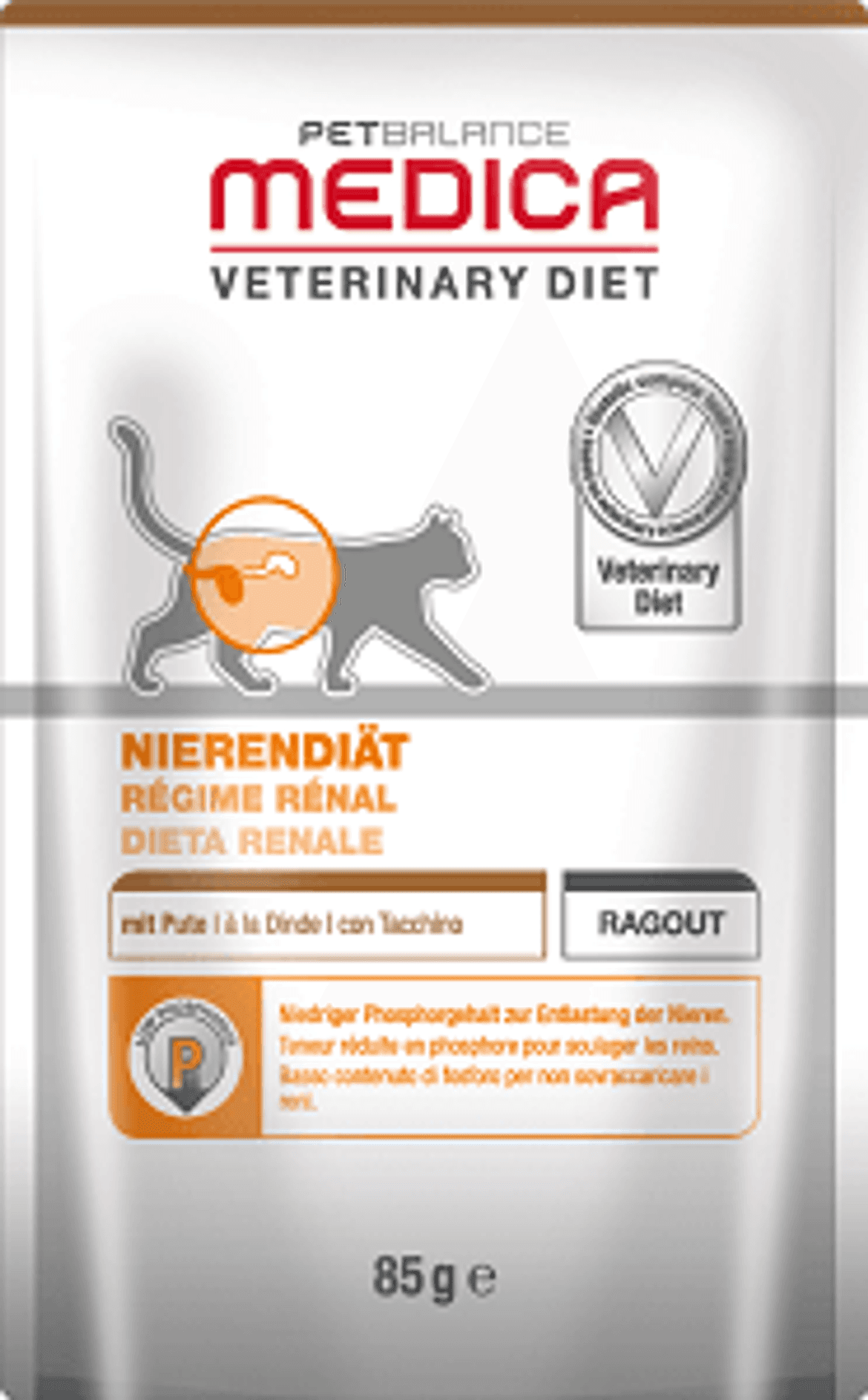PetBalance Medica macska tasak vesekímélő pulyka