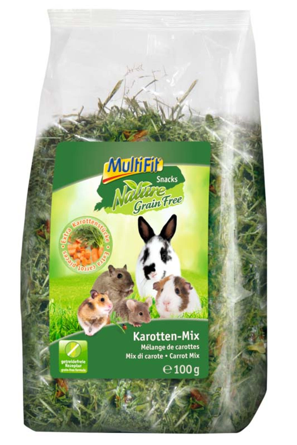 MultiFit kisemlős eledel sárgarépa gyógynövény