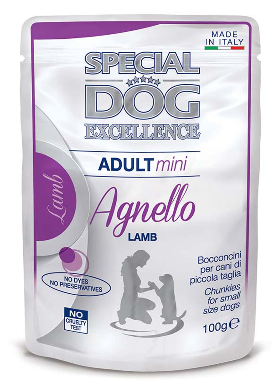 Special Dog Excellence kutya tasak mini adult bárány