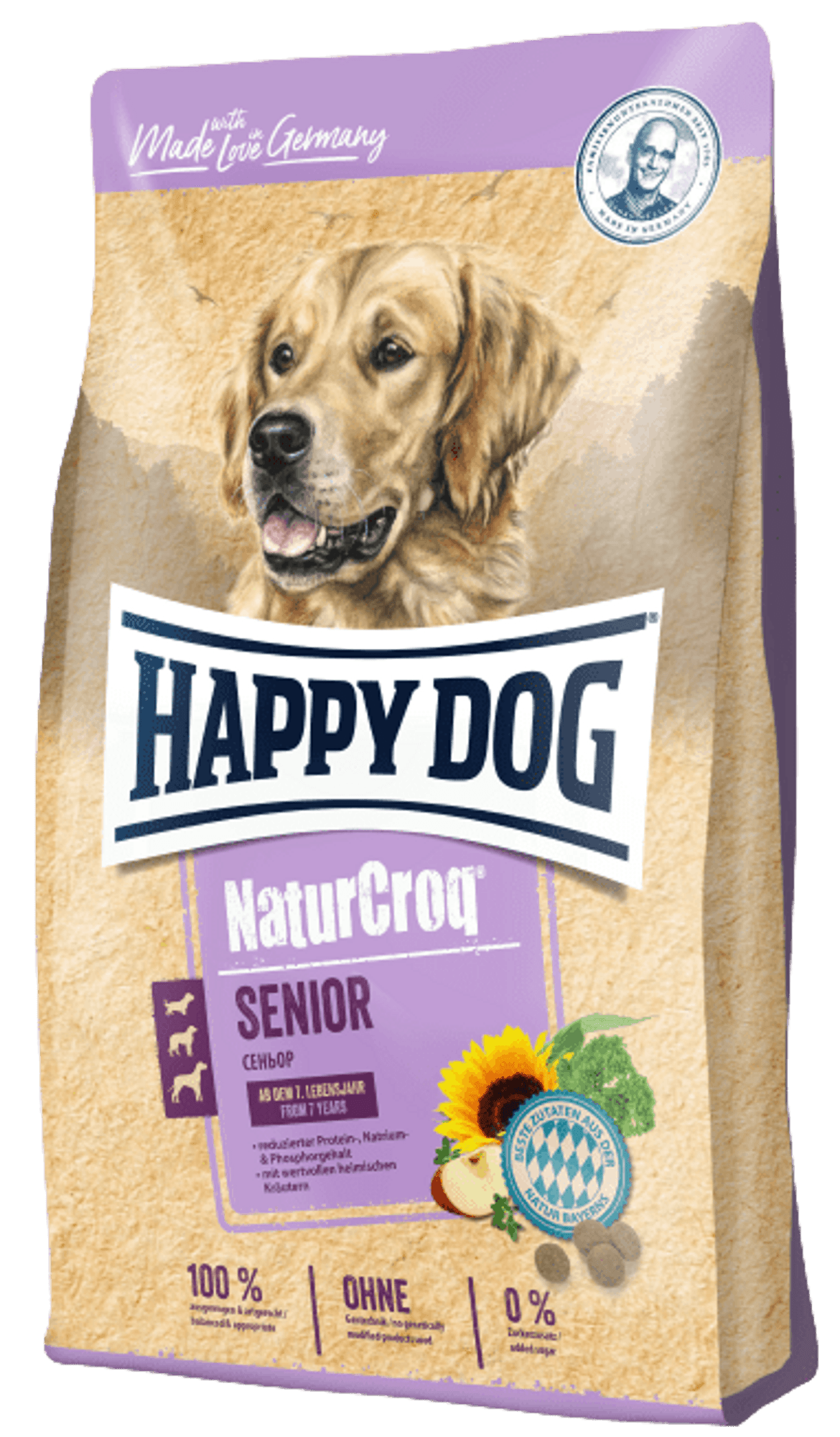 Happy Dog Natur Croq száraz kutyaeledel senior