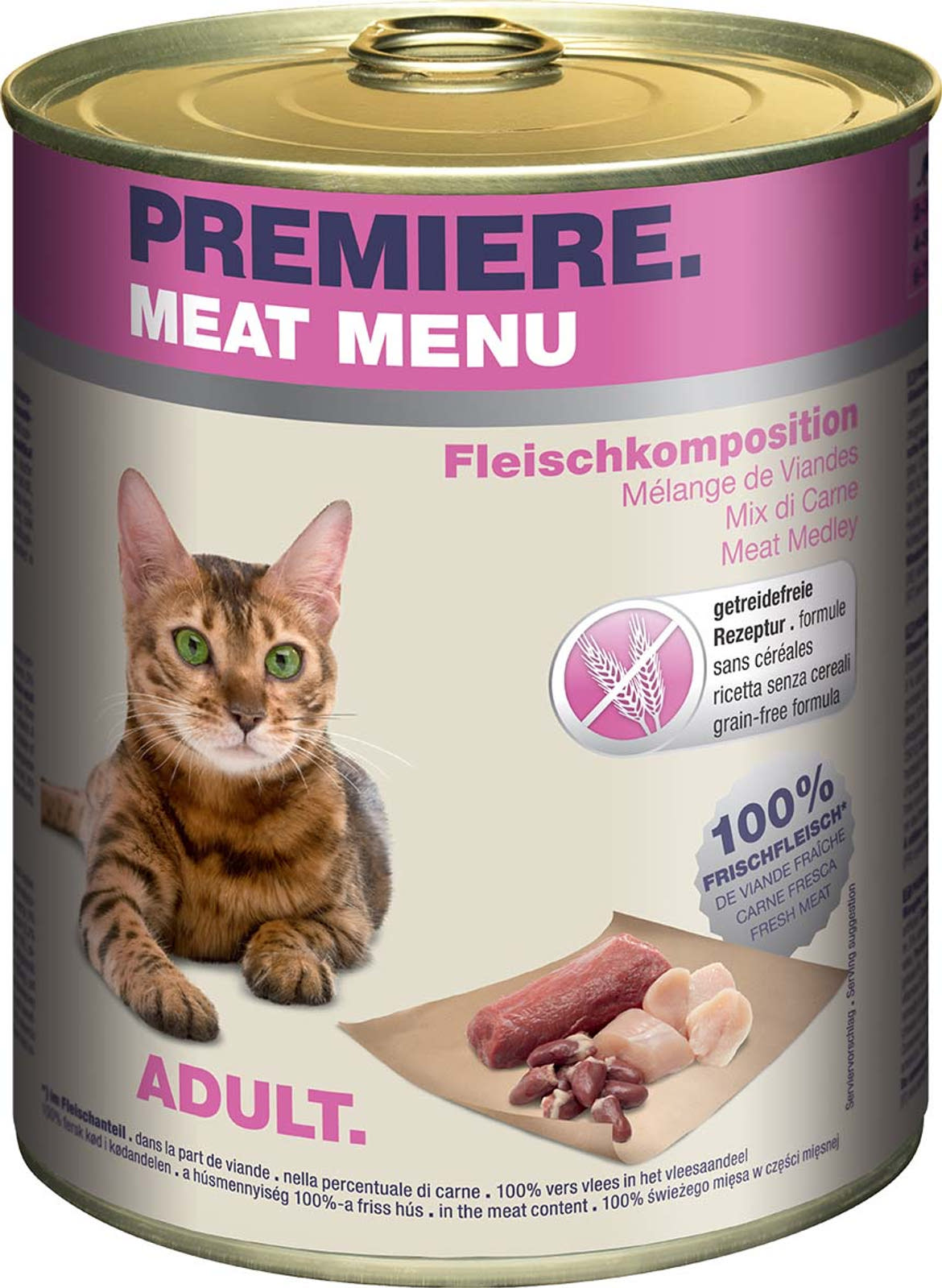 Premiere Meat Menu macska konzerv adult mix