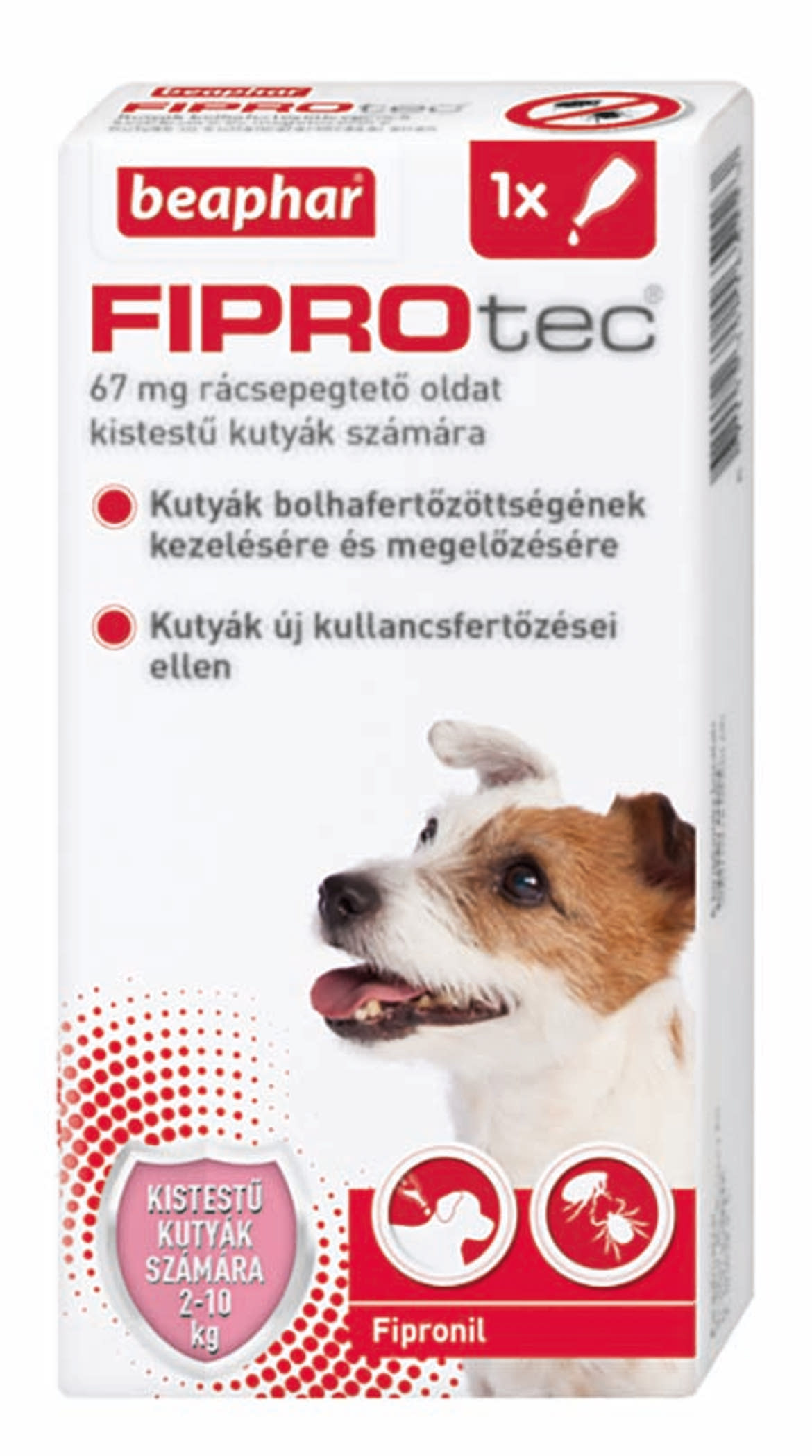 FIPRotec spot on  kullancs és bolha ellen kutyáknak 2-10kg