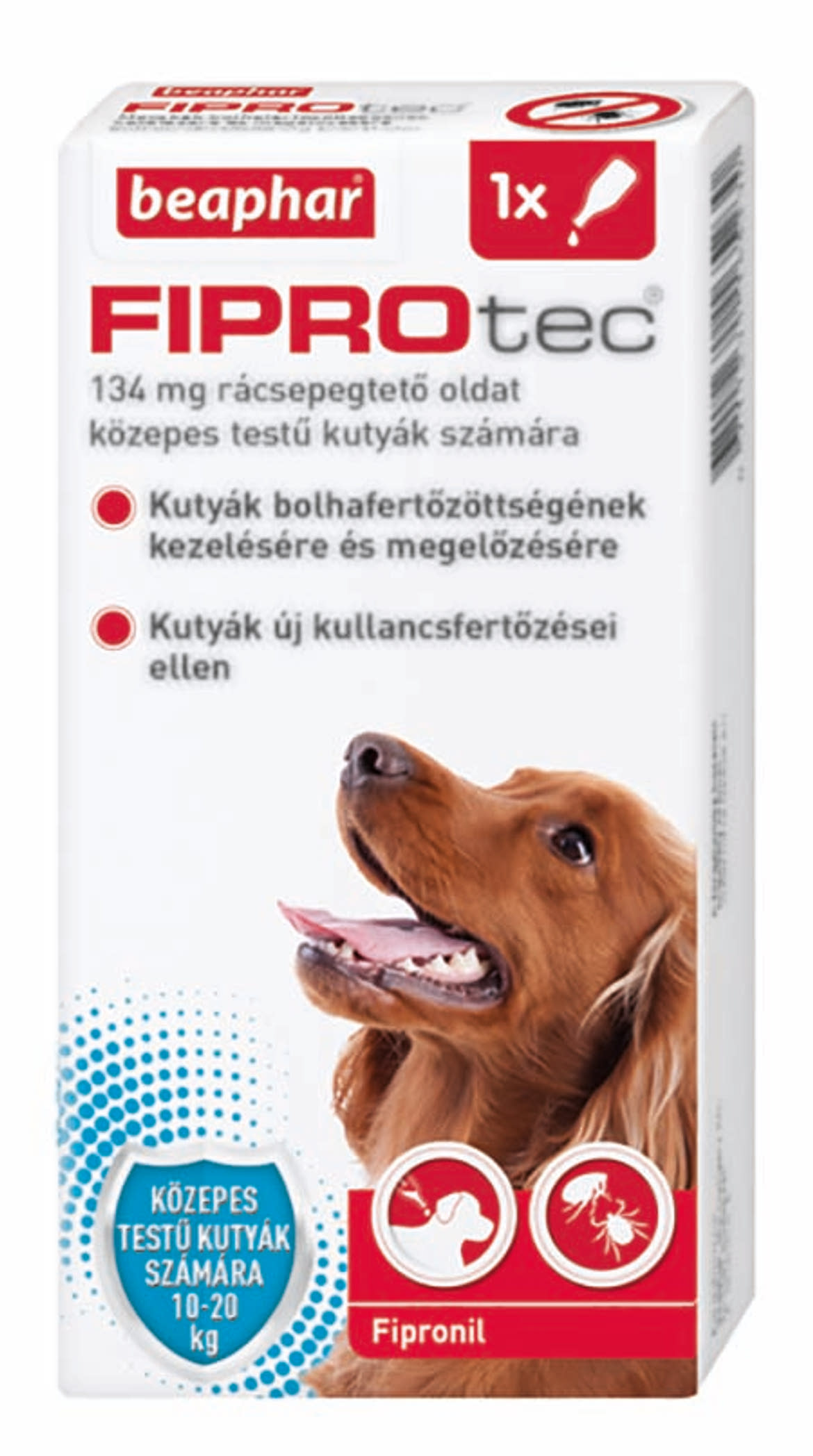 FIPRotec spot on  kullancs és bolha ellen kutyáknak 10-20kg