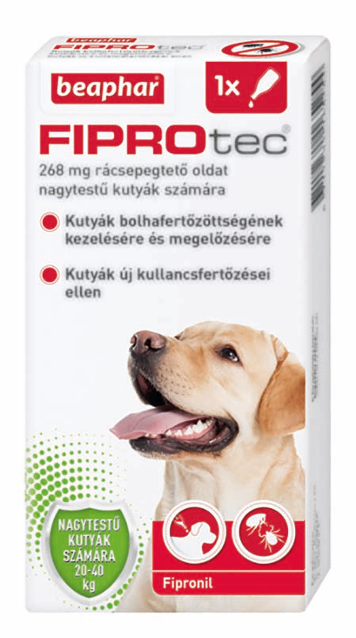 FIPRotec spot on  kullancs és bolha ellen kutyáknak 20-40kg