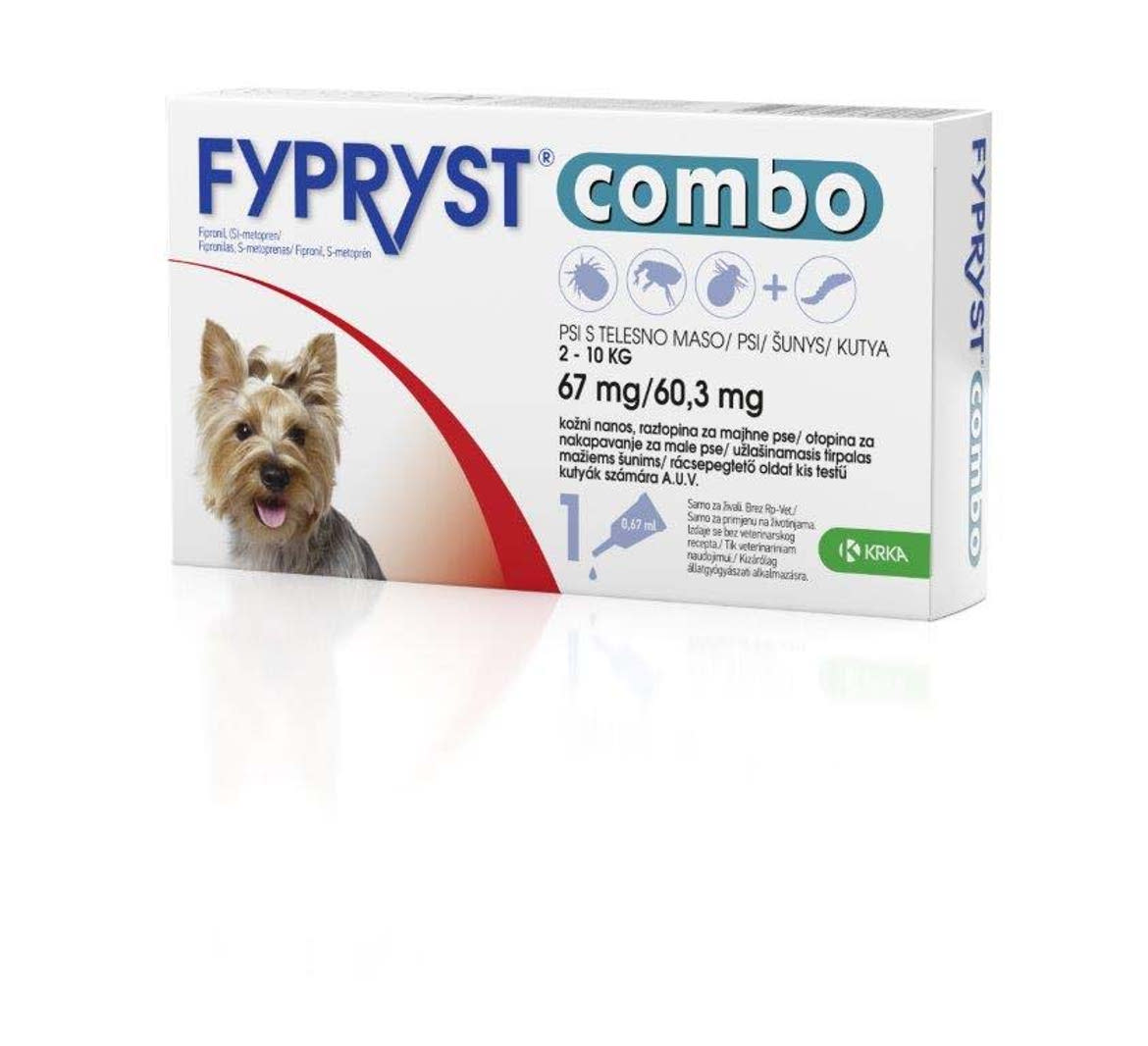 Fypryst Combo kutya 2-10kg 0,67ml
