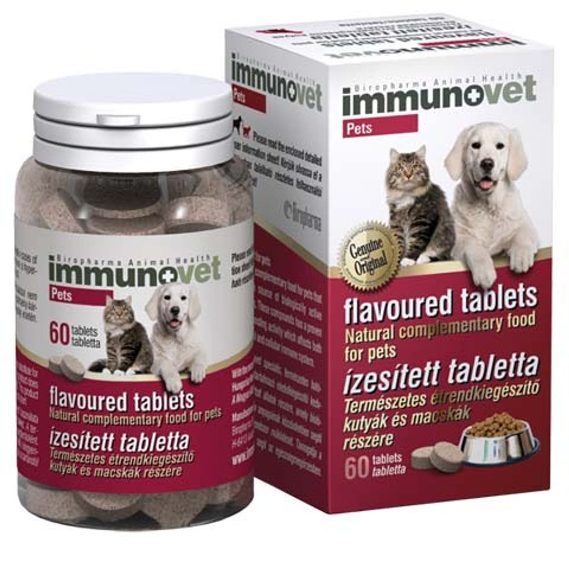 Immunovet immunerősítő ízesített tabletta