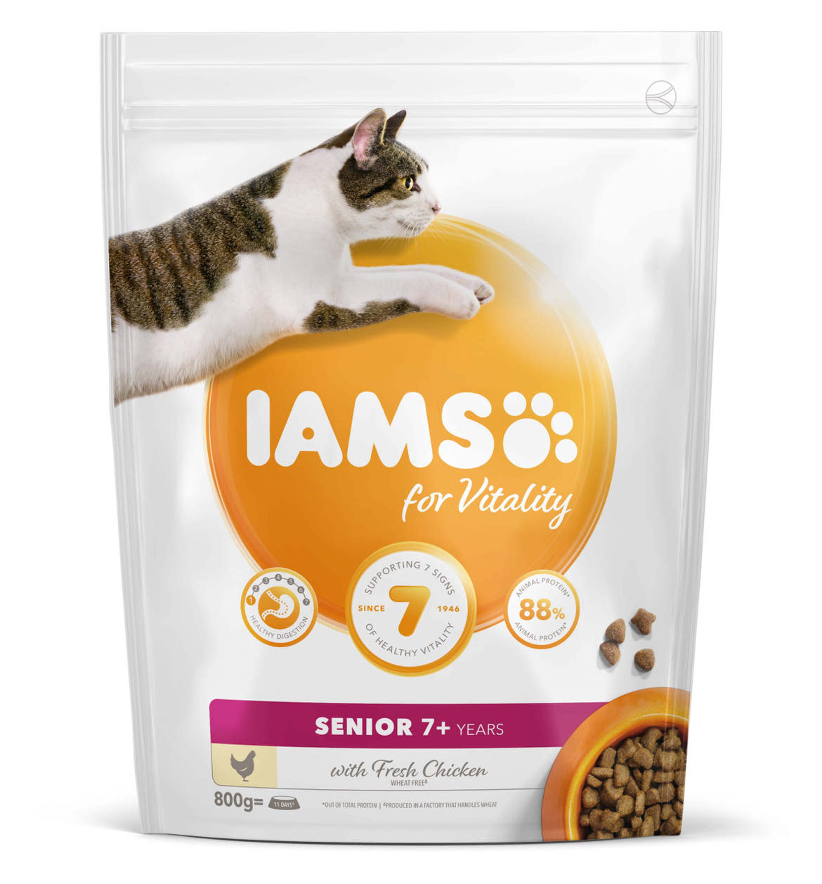 IAMS Vitality macska szárazeledel senior csirke