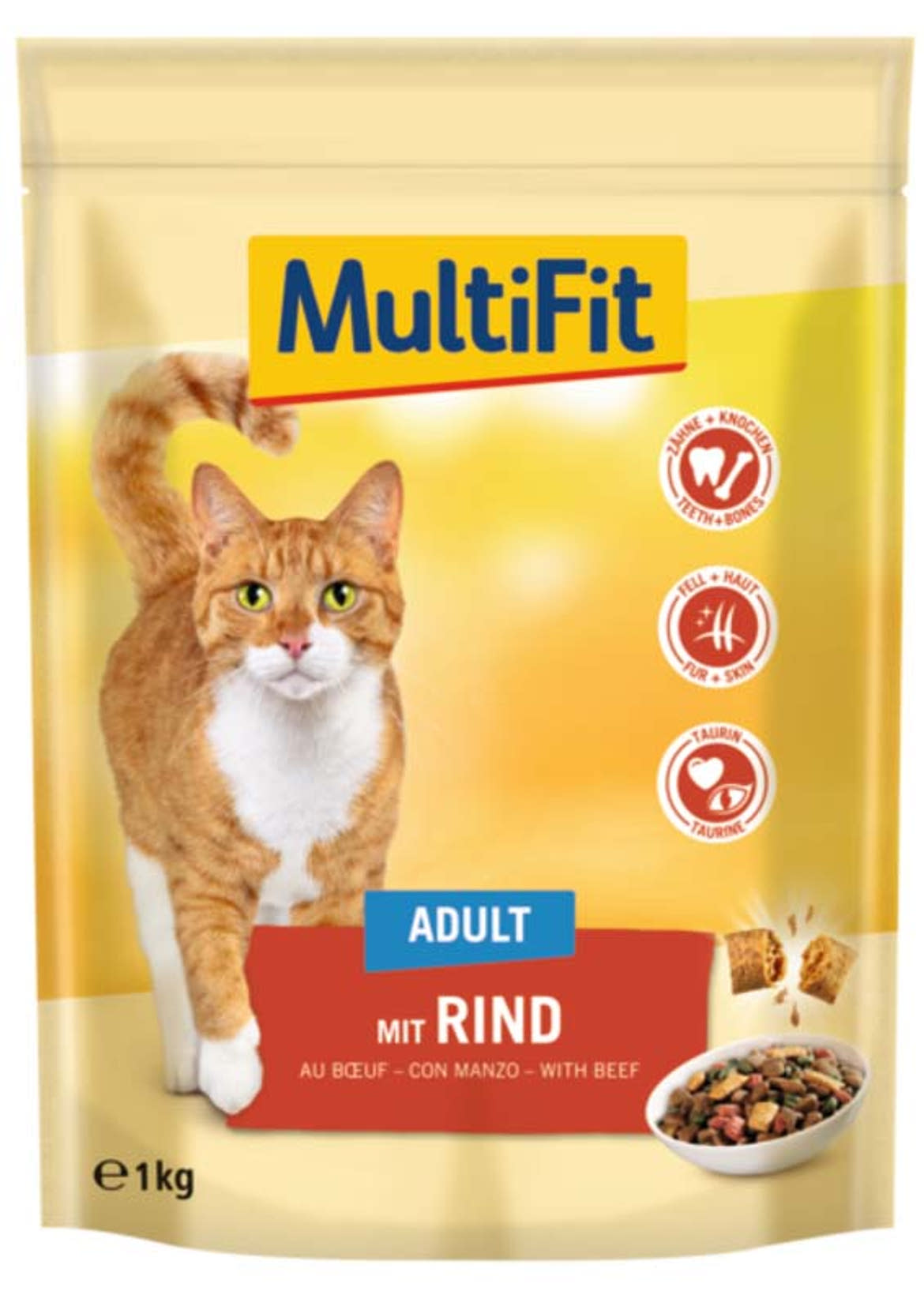 MultiFit macska szárazeledel adult marha