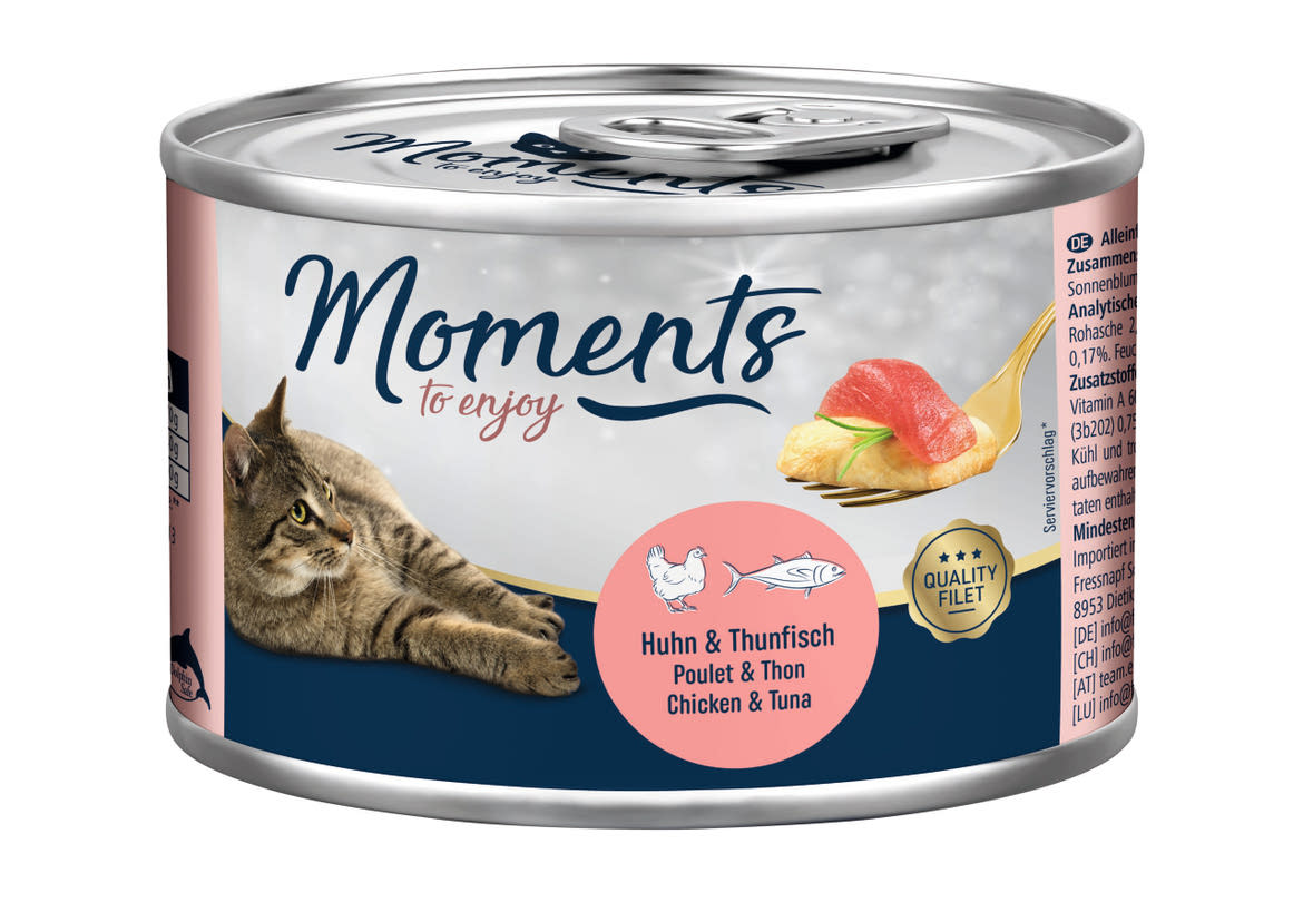Moments macska konzerv csirke&tonhal