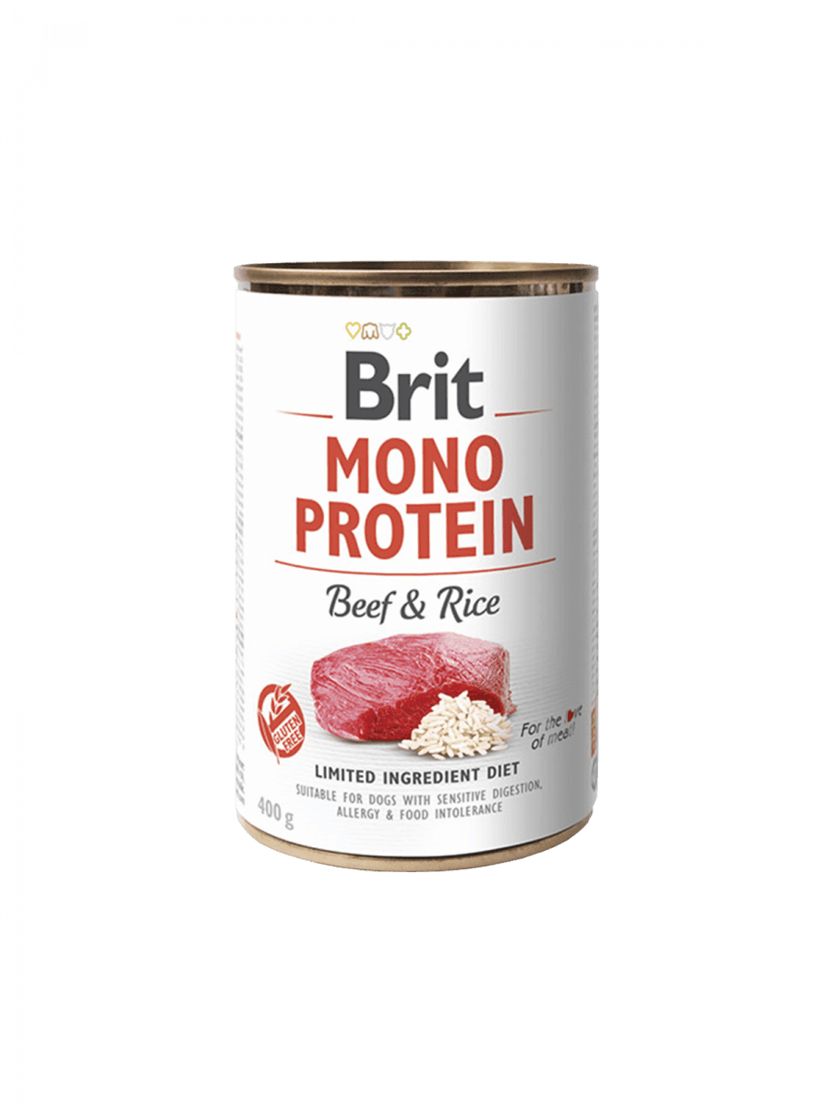 Brit Mono Protein kutya konzerv marha&rizs