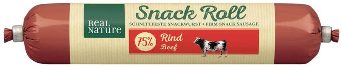 Real Nature Snack Roll kutya jutalomfalat marha