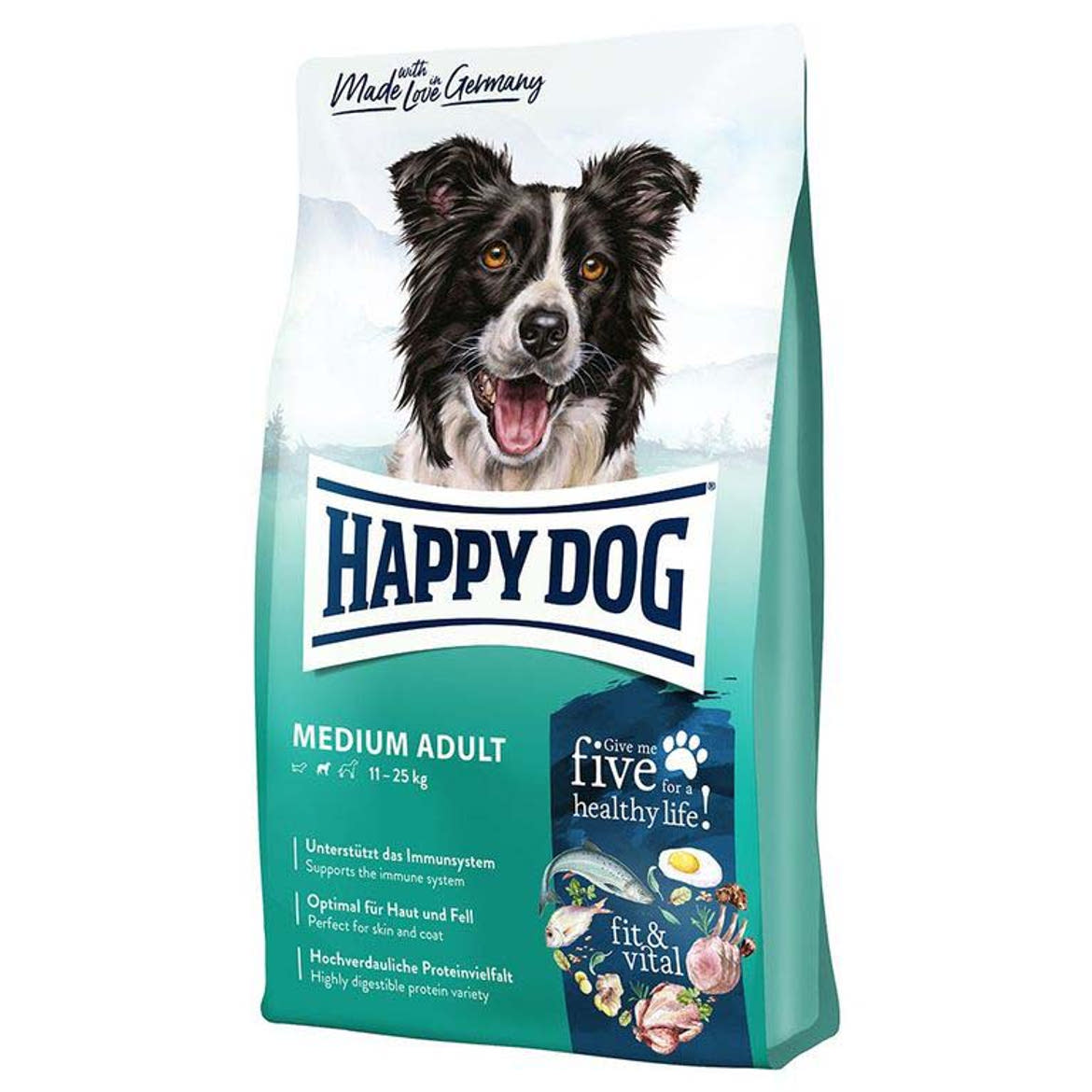 Happy Dog Fit&Vital kutya szárazeledel medium adult