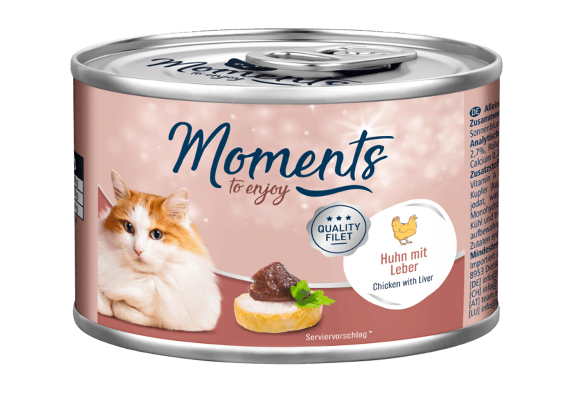 Moments macska konzerv adult csirke& máj