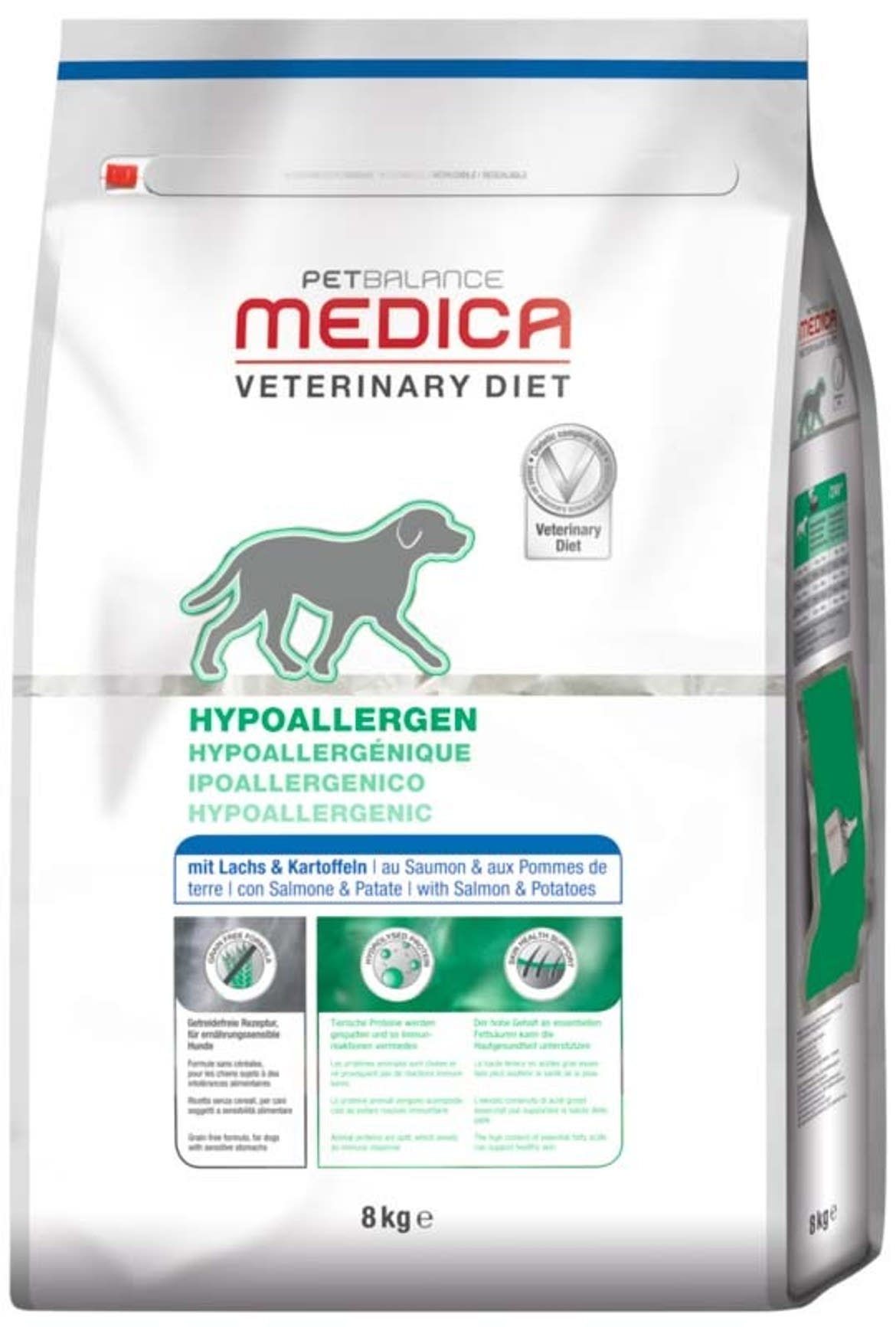 PetBalance Medica száraz kutyaeledel hipoallergén lazac