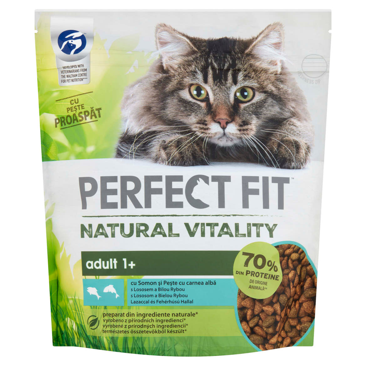 Perfect Fit Vital Nature száraz macskaeledel adult lazac
